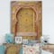 Designart - Moroccan Entrance Door in Fez - Vintage Premium Canvas Wall Art